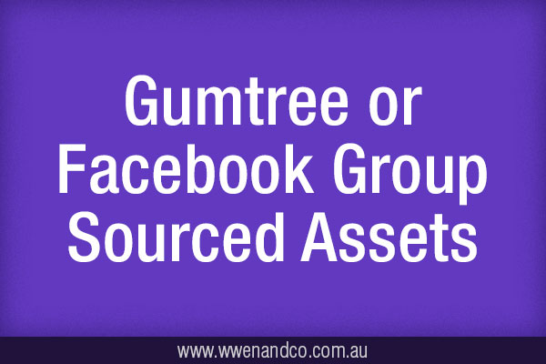 proof of purchase when you buy business related items on community sites like Gumtree and Facebook Groups