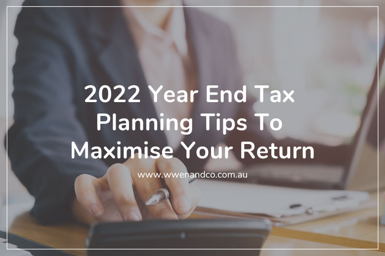 2022 year-end tax planning tips