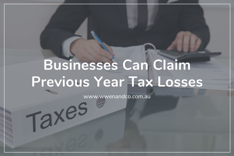 Businesses can claim previous year tax losses