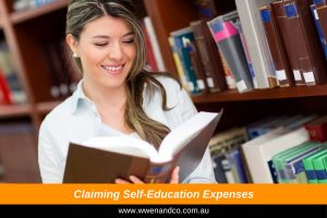 Claiming self-education expenses - image