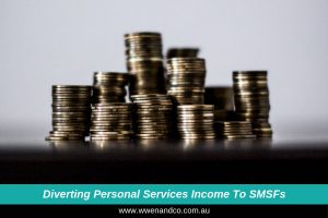 Diverting income earned from personal services to smsfs - image