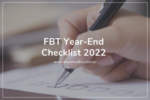 fbt year-end checklist 2022