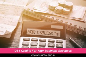 GST credits for you business purchases - image