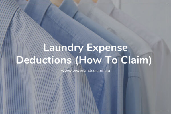 claiming tax deductions for laundry expenses