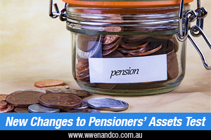 pensioner assets test changes may reduce your pension