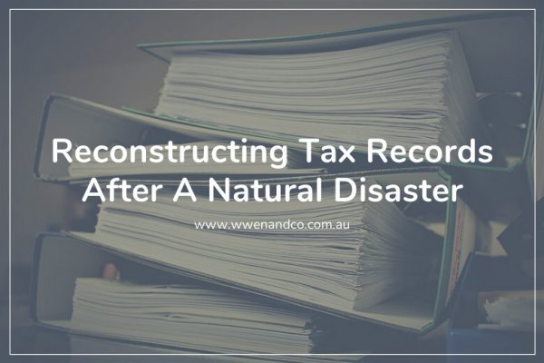 The ATO offers help to individuals reconstructing lost tax records due to natural disasters