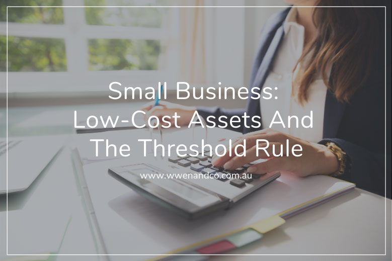 The threshold rule for small businesses