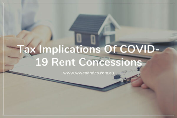 covid-19 rent concessions and its tax implications