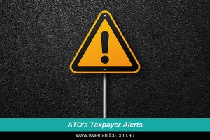 ATO's taxpayer alerts informing the public about emerging issues - image