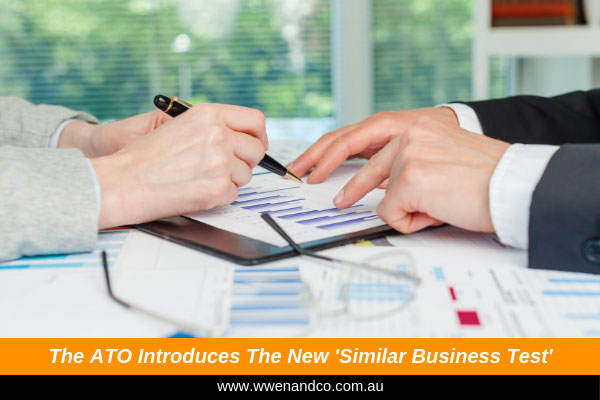 The ATO introduces the new "Similar Business Test" - image