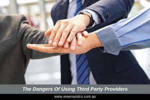 The dangers of using third party providers - image